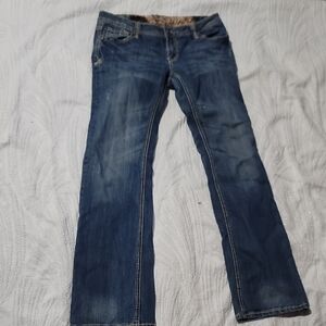 Adika Dark Blue Women's Boot Cut Jeans